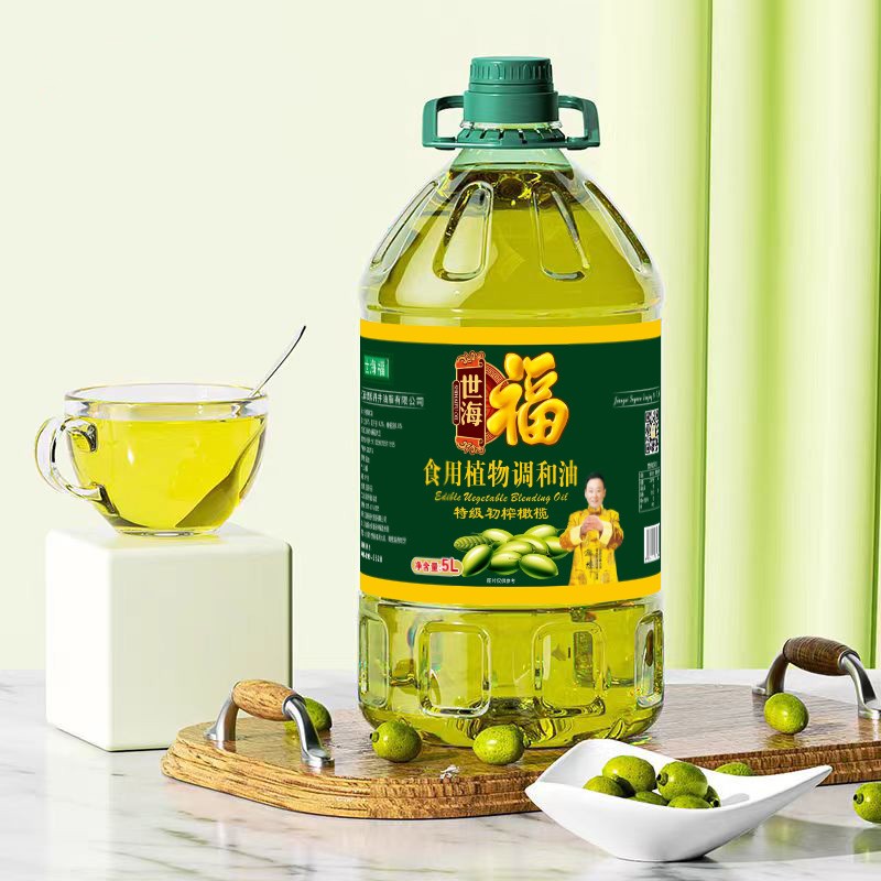 世海福 特级初榨橄榄食用调和油 5L