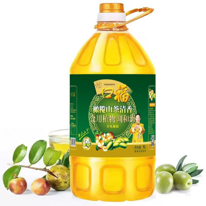 佑口福 橄榄山茶清香食用植物调和油 5L