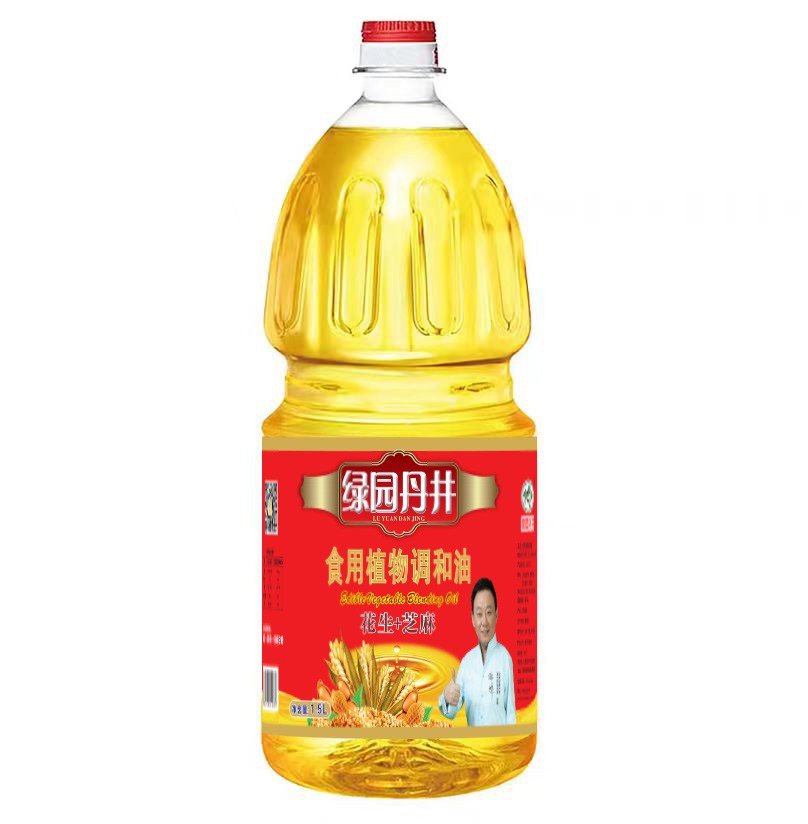恒峰g22 花生+芝麻食用植物调和油1.5L
