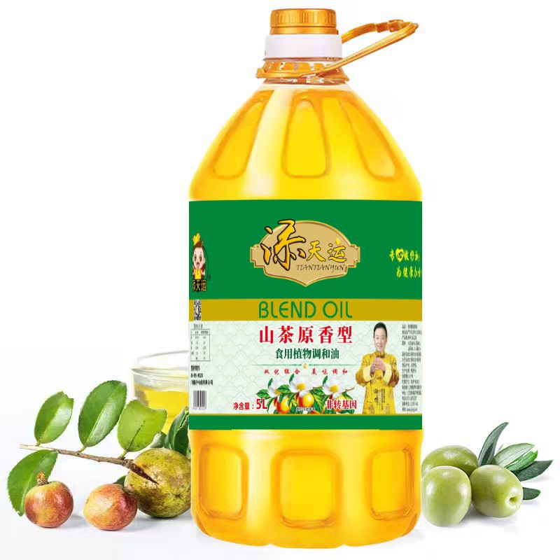 添天运 山茶原香型食用植物调和油 5L